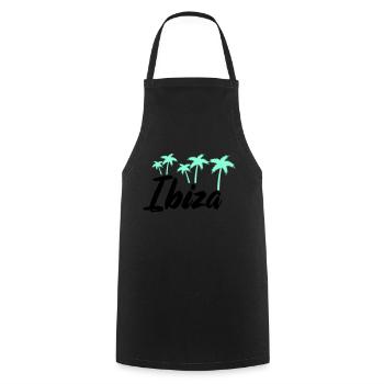 Ibiza - Tablier de cuisine - noir - Devant - AI Model Male 185 dark (185cm)