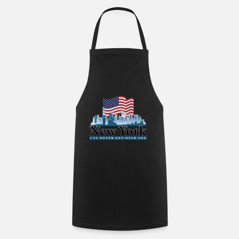 New York - Tablier de cuisine - noir