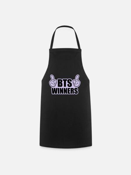 BTS Winners - Tablier de cuisine - noir