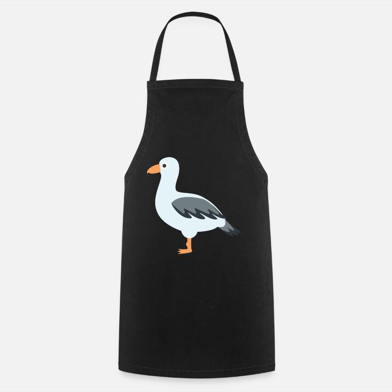 mouette - Tablier de cuisine - noir