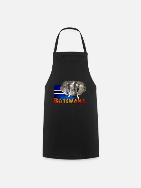 Botswana - Kochschürze - Schwarz