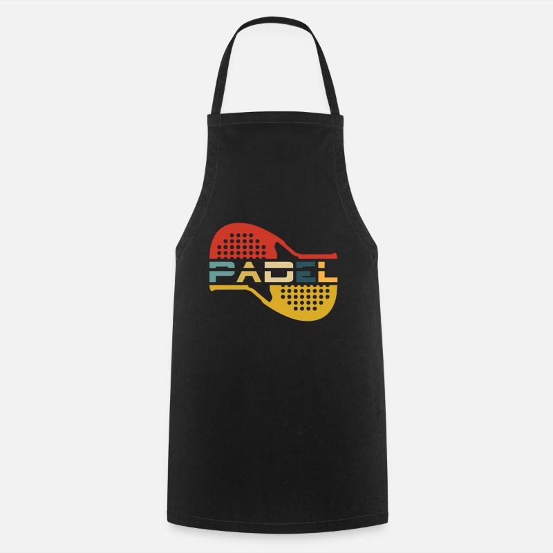 Padel - Tablier de cuisine - noir