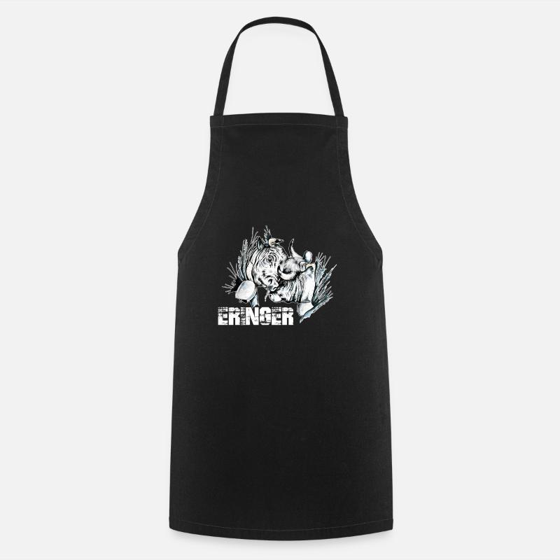 Eringer, vache d'hérens - Tablier de cuisine - noir