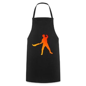 Pelote Pelote vasca Pelote Basque Hommes Jai Alai - Tablier de cuisine - noir - Devant - AI Model Male 185 dark (185cm)