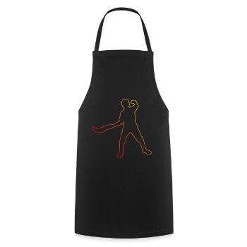 Pelota Pelota vasca Women Basque Pelota Men - Cooking Apron - black - Front - AI Model Male 185 dark (185cm)