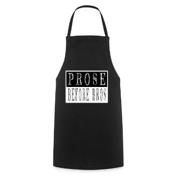 amusant cadeau idée amoureux du livre blague book keeper cadeau - Tablier de cuisine - noir - Devant - AI Model Male 185 dark (185cm)