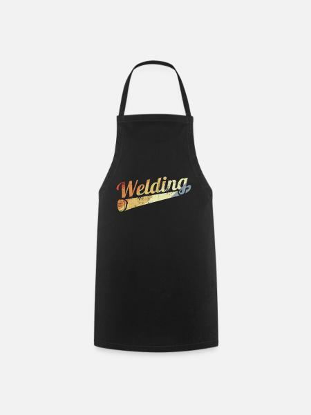 Soudure vintage - Tablier de cuisine - noir
