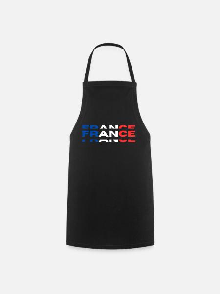 FRANCE - Tablier de cuisine - noir