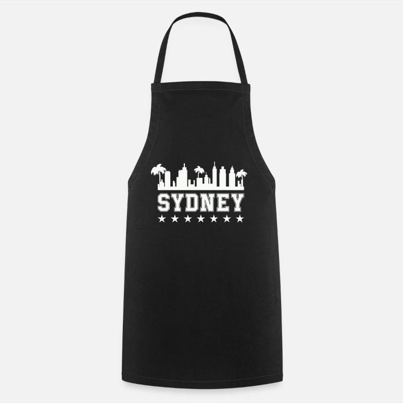 sydney 01 - Kochschürze - Schwarz