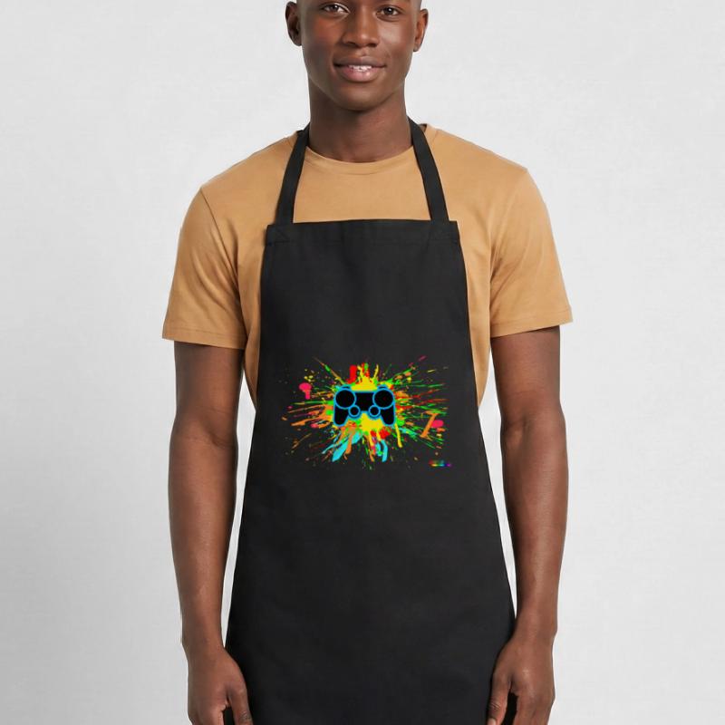 Graffiti Controller Splatter Cooking Apron