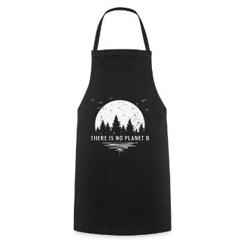 There Is No Planet B T-Shirt Earth Day 2019 Shirt - Kochschürze - Schwarz - Vorne - AI Model Male 185 dark (185cm)
