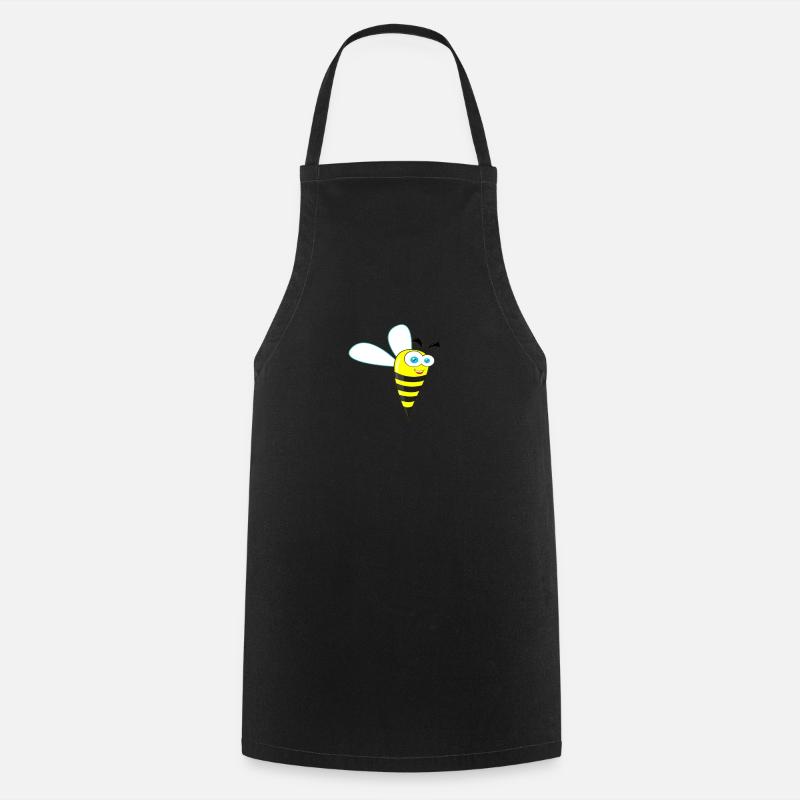 bee - Cooking Apron - black