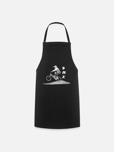 vélo bmx vtt - Tablier de cuisine - noir