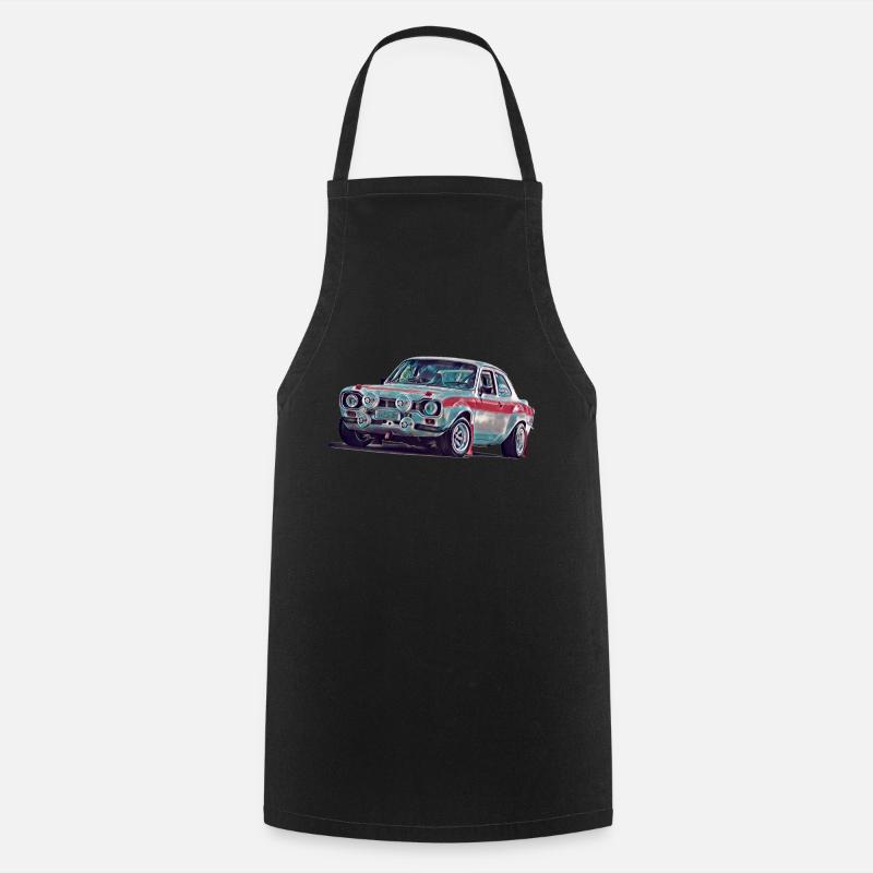 Escort Rally - Cooking Apron - black