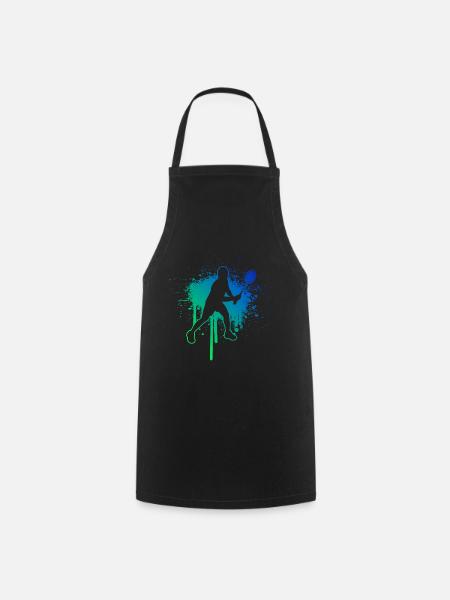 Badminton Badminton Joueur Badminton Hommes - Tablier de cuisine - noir