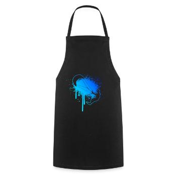 Kitesurfing Kitesurfing Kitesurf Men Kiting - Cooking Apron - black - Front - AI Model Male 185 dark (185cm)
