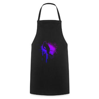 Women's Salibandy Men's Hockey Innebandy Floorball - Cooking Apron - black - Front - AI Model Male 185 dark (185cm)