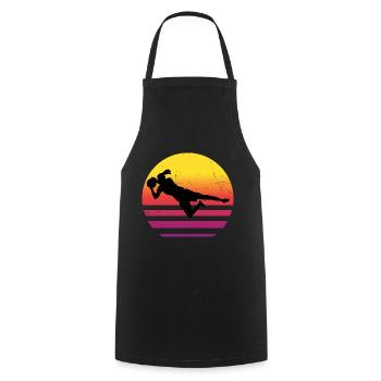 Goalkeeper Football Women Football Football Player - Cooking Apron - black - Front - AI Model Male 185 dark (185cm)