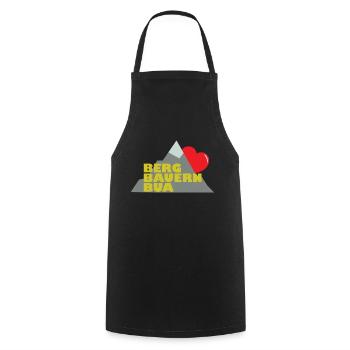 Lustiger Spruch Witzig Humor Geschenkidee - Kochschürze - Schwarz - Vorne - AI Model Male 185 dark (185cm)