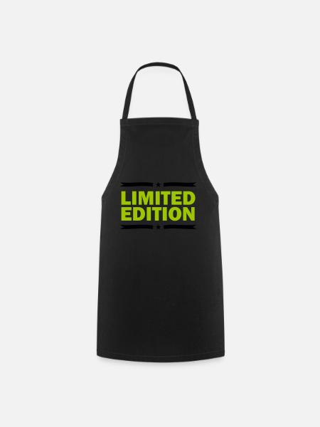 Limited Edition - Kochschürze - Schwarz