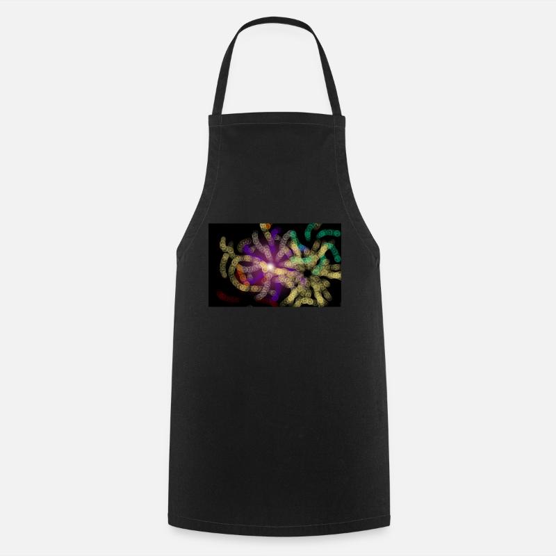 Feu d’artifice - Tablier de cuisine - noir