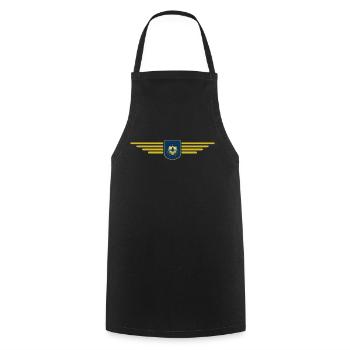 Chemise de fan du Vermont – Pure Nature - Tablier de cuisine - noir - Devant - AI Model Male 185 dark (185cm)