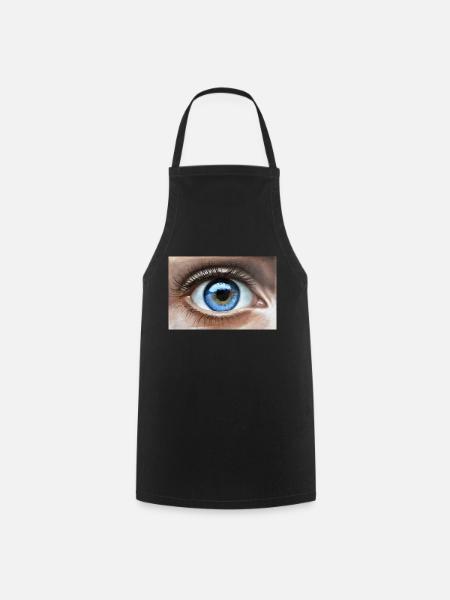 œil - Tablier de cuisine - noir