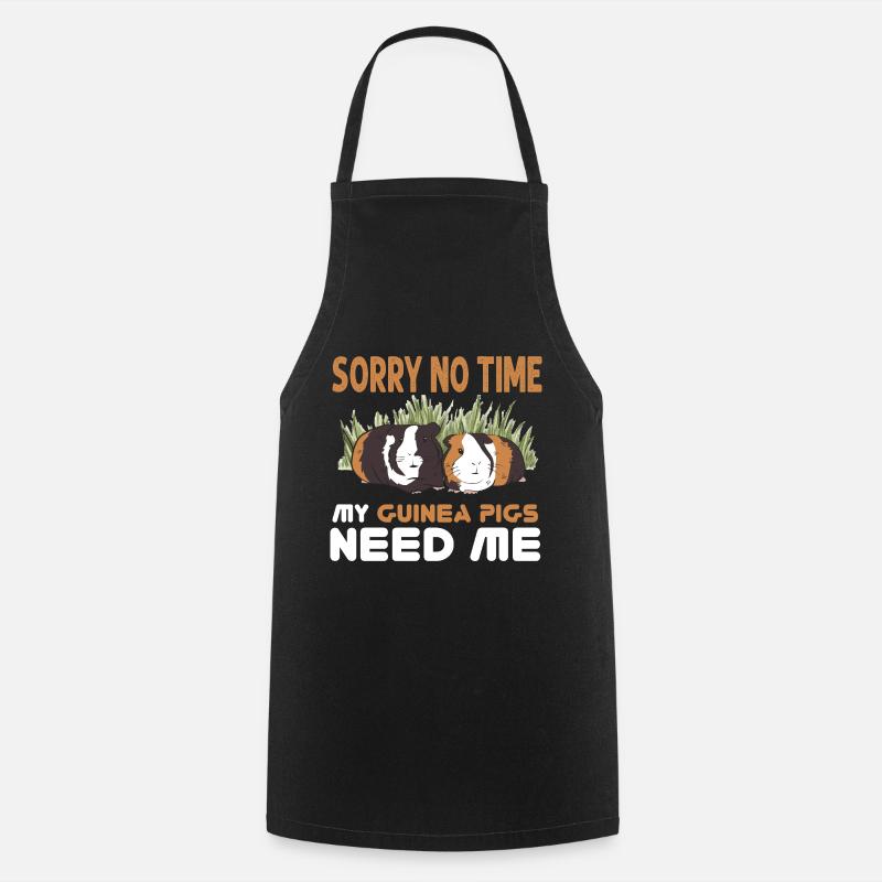 Sweet guinea pig - Cooking Apron - black