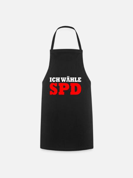 Ich wähle spd - Kochschürze - Schwarz