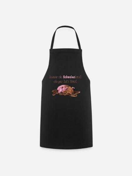 schweinehund - Kochschürze - Schwarz