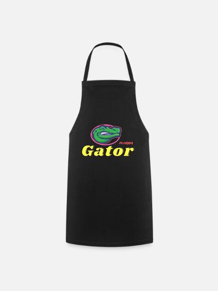 Gator Florida - Tablier de cuisine - noir