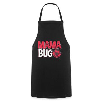 Ladybug Entomologist Ladybirds Entomology Mama Bug - Kochschürze - Schwarz - Vorne - AI Model Male 185 dark (185cm)