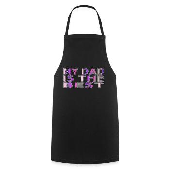 family trip family party bitcoin miner gift idea - Cooking Apron - black - Front - AI Model Male 185 dark (185cm)