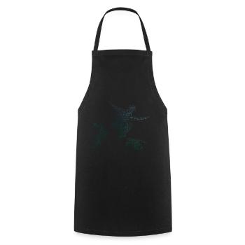 Men's Free Running Women's Parkour Parcours - Cooking Apron - black - Front - AI Model Male 185 dark (185cm)