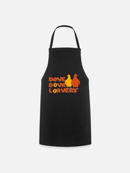 Dove Dovr LORVERS - Tablier de cuisine - noir