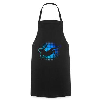 Climbing Women's Climber Boulder Bouldering - Cooking Apron - black - Front - AI Model Male 185 dark (185cm)