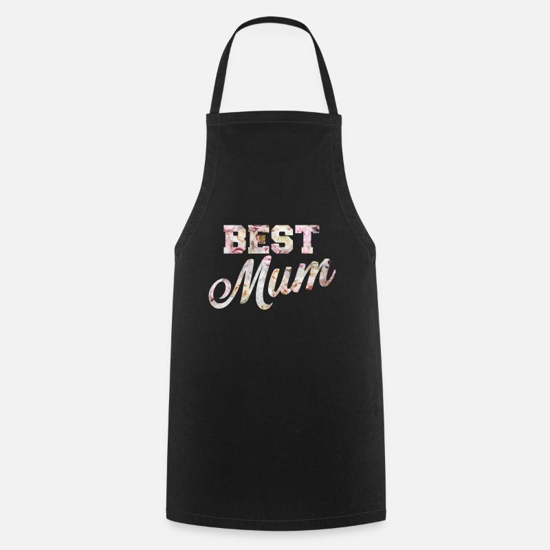 meilleure maman - Tablier de cuisine - noir