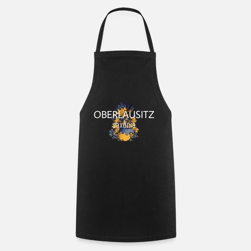 Oberlausitz - Tablier de cuisine - noir