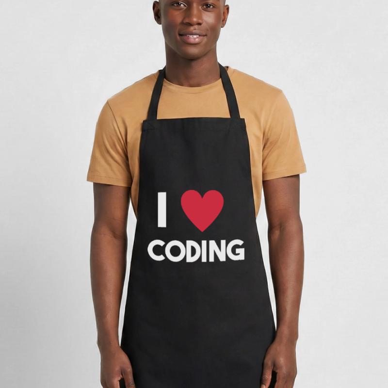 Ich liebe Coding Kochschürze