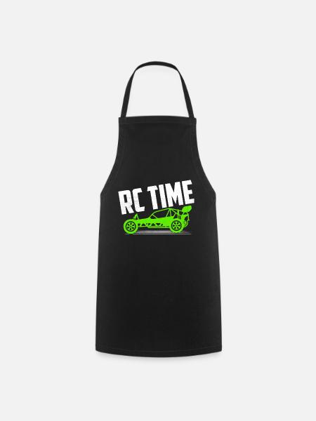 RC Time Model Car Remote Control - Cooking Apron - black