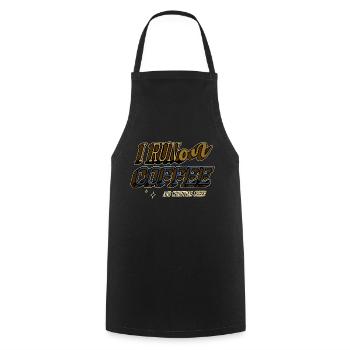 funny couples happy animal cool bedroom beard - Cooking Apron - black - Front - AI Model Male 185 dark (185cm)