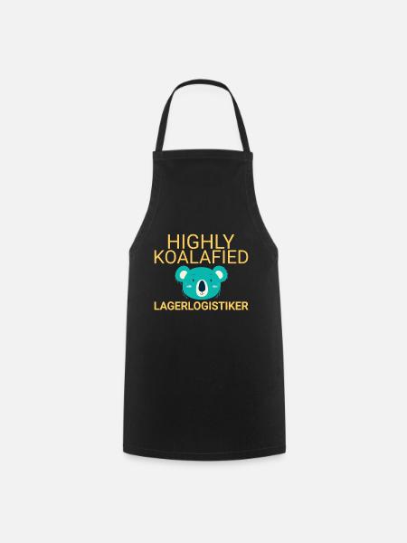 Lagerlogistiker Koalafied - Kochschürze - Schwarz