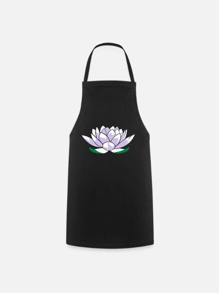Lotus - Cooking Apron - black