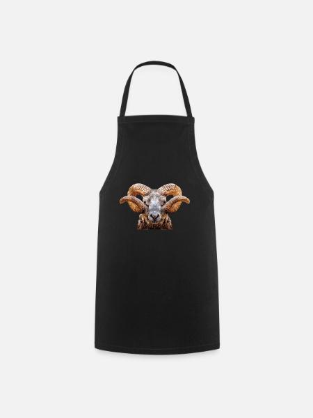 bélier - Tablier de cuisine - noir