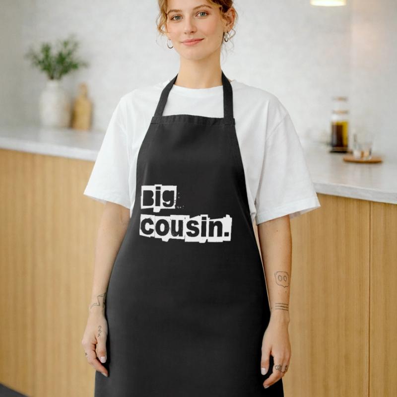 der große cousin oder cousine Kochschürze