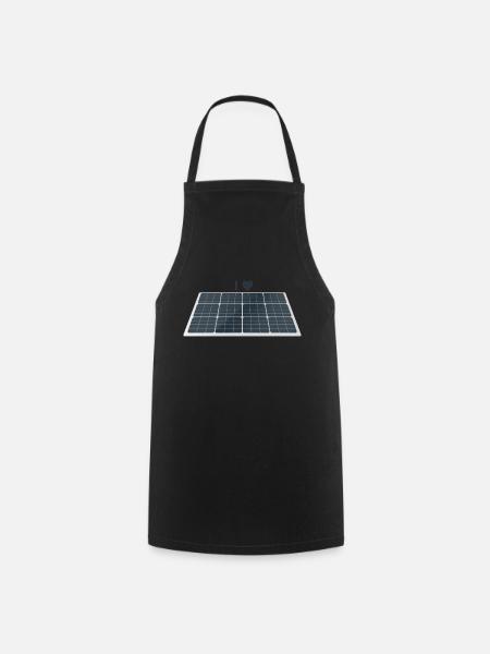 I LOVE PV - Cooking Apron - black