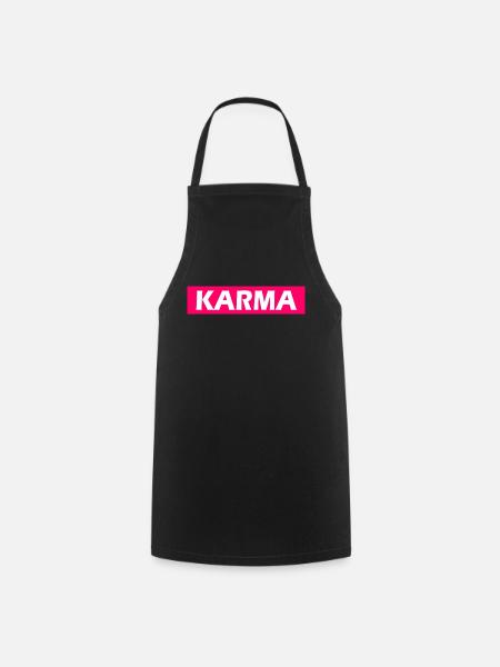 Karma - Tablier de cuisine - noir