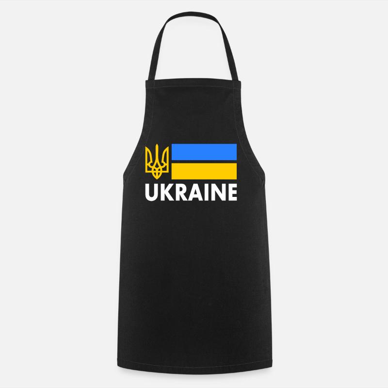 Ukraine - Kochschürze - Schwarz