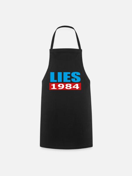 Lies 1984 - Kochschürze - Schwarz