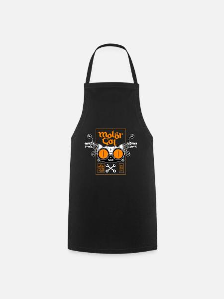 MOTORCAT 02 - Cooking Apron - black